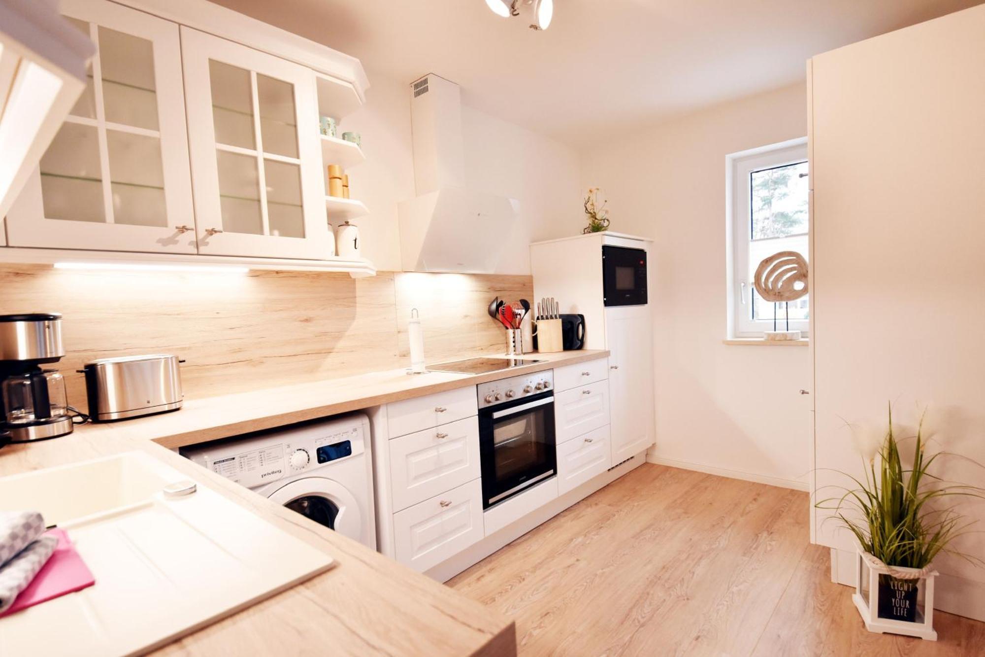 Ferienwohnung Traumduene Im Ostseebad Baabe Exterior foto