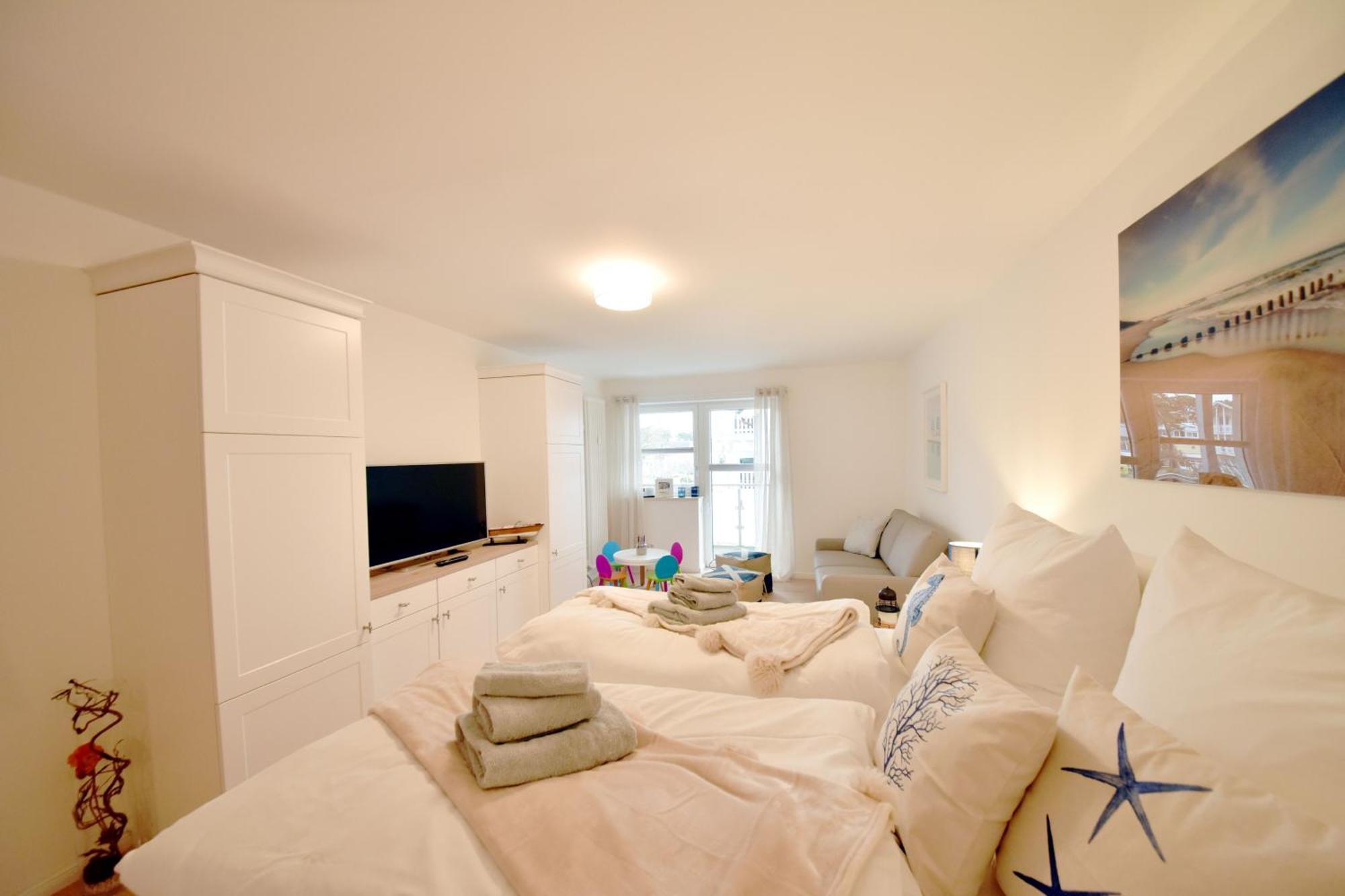 Ferienwohnung Traumduene Im Ostseebad Baabe Exterior foto