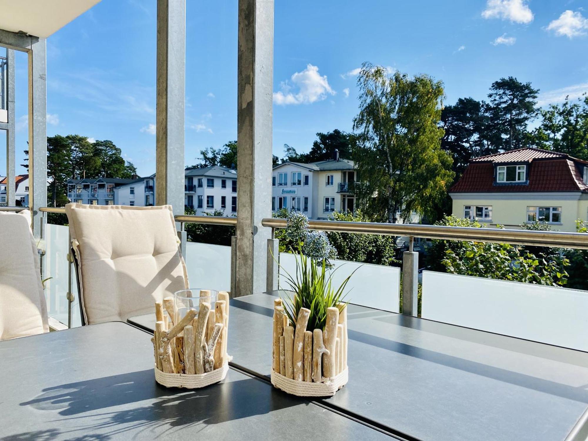 Ferienwohnung Traumduene Im Ostseebad Baabe Exterior foto