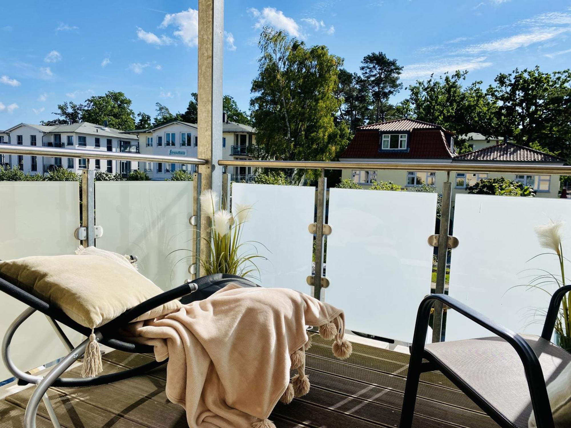 Ferienwohnung Traumduene Im Ostseebad Baabe Exterior foto